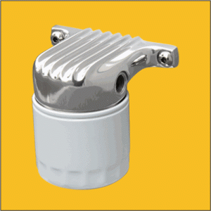 Cast Finned Fuel Filter Assembly