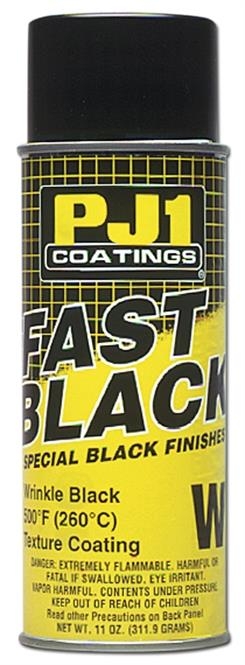 PJ1 Fast Black Wrinkle Paint 500°F / 260°C