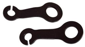 Turn Signal Bracket, Rear, M8, Universal, Black