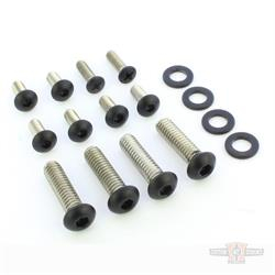 Black Screw Kit For Handlebar Switch Housing