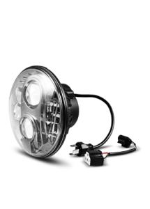 Halo Led 7" Headlight Black