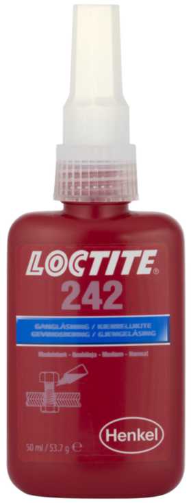 Loctite Threadlocker 242 Medium Strenghts - 50ml