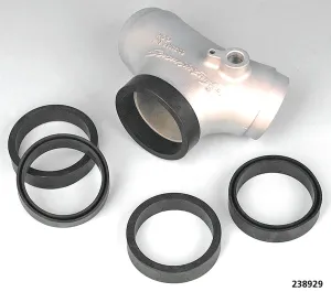 Manifold seal to install a Mikuni HSR45 on a CV style manifold, James Gaskets