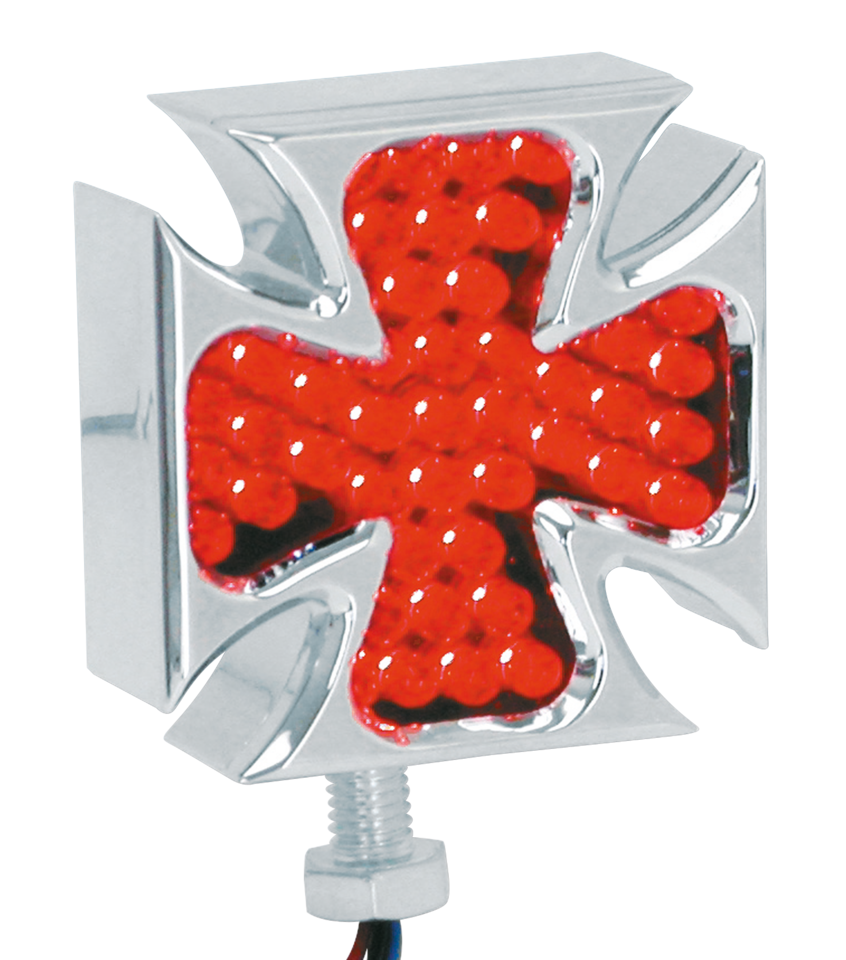 L.E.D MALTESE TAILLIGHT CHROME