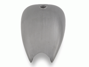 Mild steel gas tank for sportster & custom, screw type bung