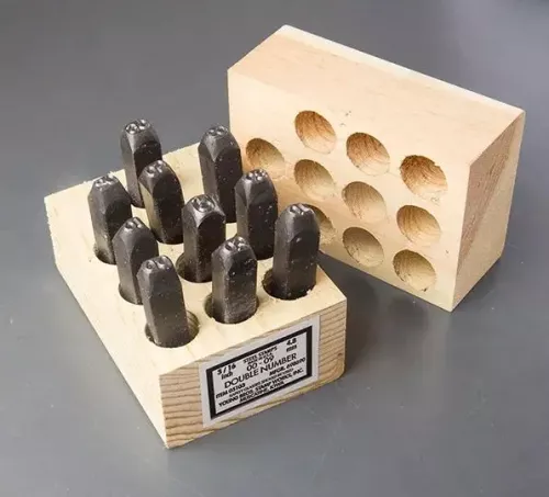 3/16" Double Digit Stamps