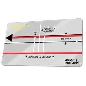 Putter Length Fit Assist Mirror