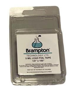 Lead Tape .005 mil1/2’’ x 100" (2,54 m) Clamshell Package each