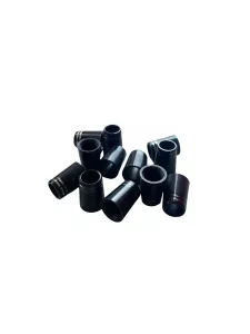 Non-C. Ferrule .370-.560 3/4’’ Black with 2 Silver Rings