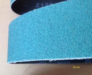 Alumina Zirconia Abrasive Belt P60 1" x 42’’ GREEN/BLUE