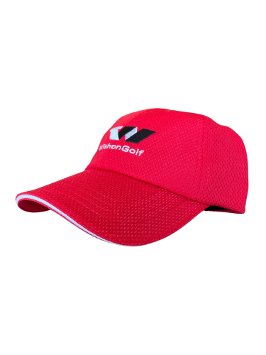 Wishon Breathable Mesh Cap Red