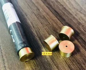 Brass Shaft Butt Weights OD .590"/ID .530"