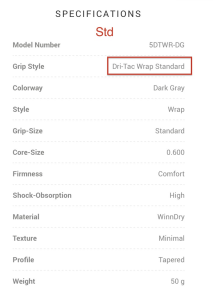 Winn Wrap Standard Grip