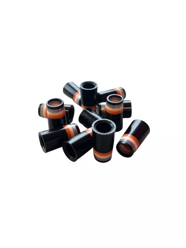 Black Ferrule 3-rings TAPER x 13.8 mm x 25 mm (12) 1P