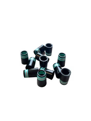 Black Ferrule 3-rings TAPER x 13.8 mm x 22 mm (8) 1P