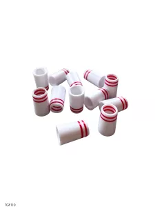 White Ir Ferrule with 2 Red Rings 370x13.8x22