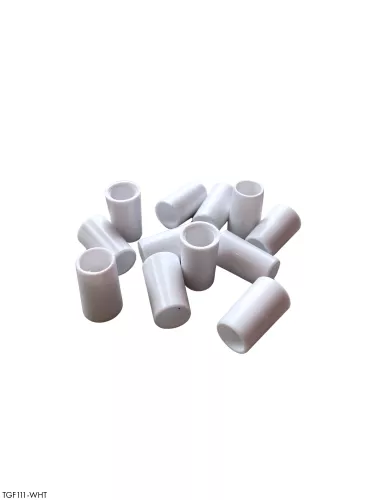 White Iron Ferrule 370 x 13.8 x 22 mm 1P
