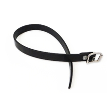 Gummirem med spänne