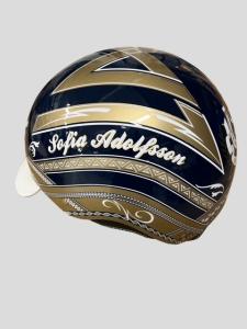 Helmet painting multiple colors