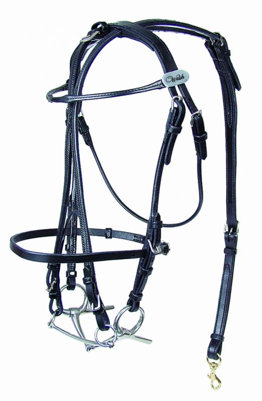 Walsh Open Bridle leather