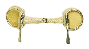 Bett delat läderklätt