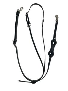 Martingale with Tie Down Racing Tack leather