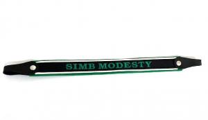 Browband with name embroidered