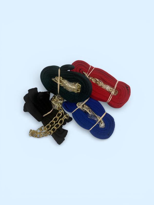 Cotton Lead with chain