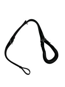 Backstrap synthetic RW with leather crupper