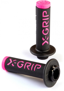 X-GRIP BRAAAAP GRIPS LOCK-ON PINK LOCK-ON-TYPE