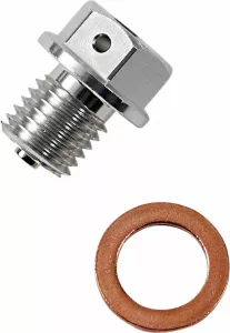 DRAIN PLUG MAGNETIC SLVR