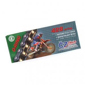 CZ Chains, 428 Kedja OR, 130 Länkar, O-Ring,