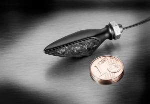 Kellermann Rhombus S Dark Black, Blinkers