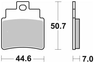 171MS Bromsklossats Maxi Sinter Sbs