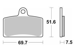 189HS Bromskloss SBS