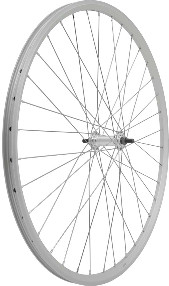 Framhjul 622 mutter dubbelbottnad, Silver