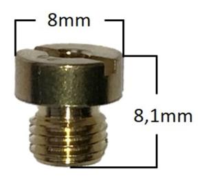 MAIN JET huvudmunstycke Dellorto 6mm