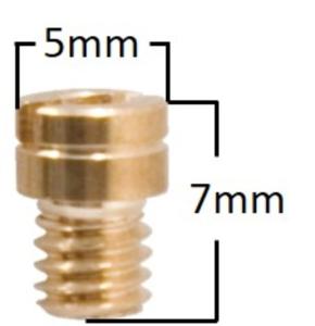 MAIN JET huvudmunstycke for Keihin M4
