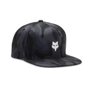 Fox Head Camo Tech Snapback Hat Svart/Camo OneSize