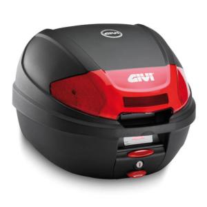 Givi E300N2B 30 ltr. MONOLOCK® top black,uni fitting kit inc