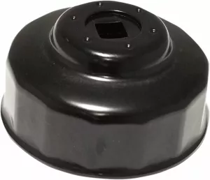 OIL FILTER TOOL/ 68 MM / BLACK-POWDER COATED / ALUMINUM