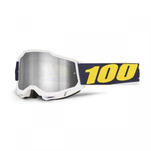 100%, ACCURI 2 Goggle Torc - Mirror Silver Lens, VUXEN