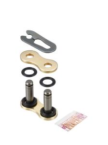 D.I.D 520VX3 G&B Kedjelås (FJ) Press-Fit Guld