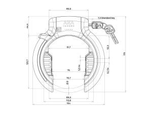 AXA Imenso Large Ring lock