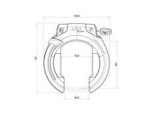 AXA Block XXL Ringlås Set