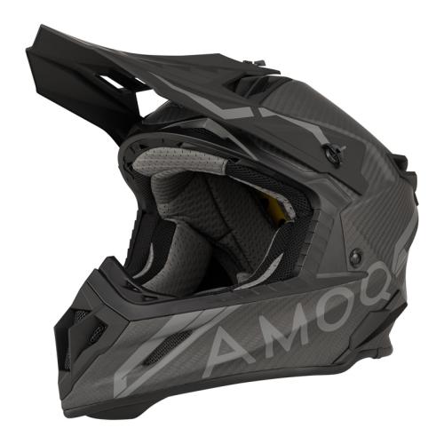 AMOQ Friction MIPS Carbon Hjälm Svart/Grå