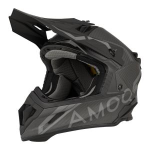 AMOQ Friction MIPS Carbon Hjälm Svart/Grå