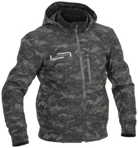 Frisen Lindstrands Textiljacka Svart/reflex