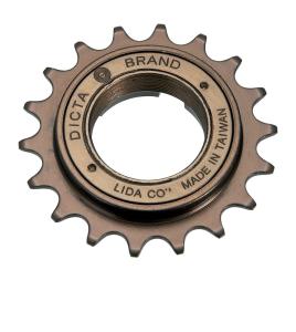 Frikrans Bike Attitude 18T med skruvgänga till smal kedja