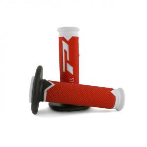 Gummihandtag PROGRIP, 788 FULL DIAMOND EXTRA SLIM, Röd